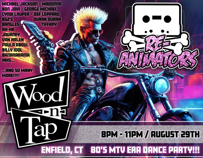Wood-N-Tap Enfield, CT Saturday August 29th 2026